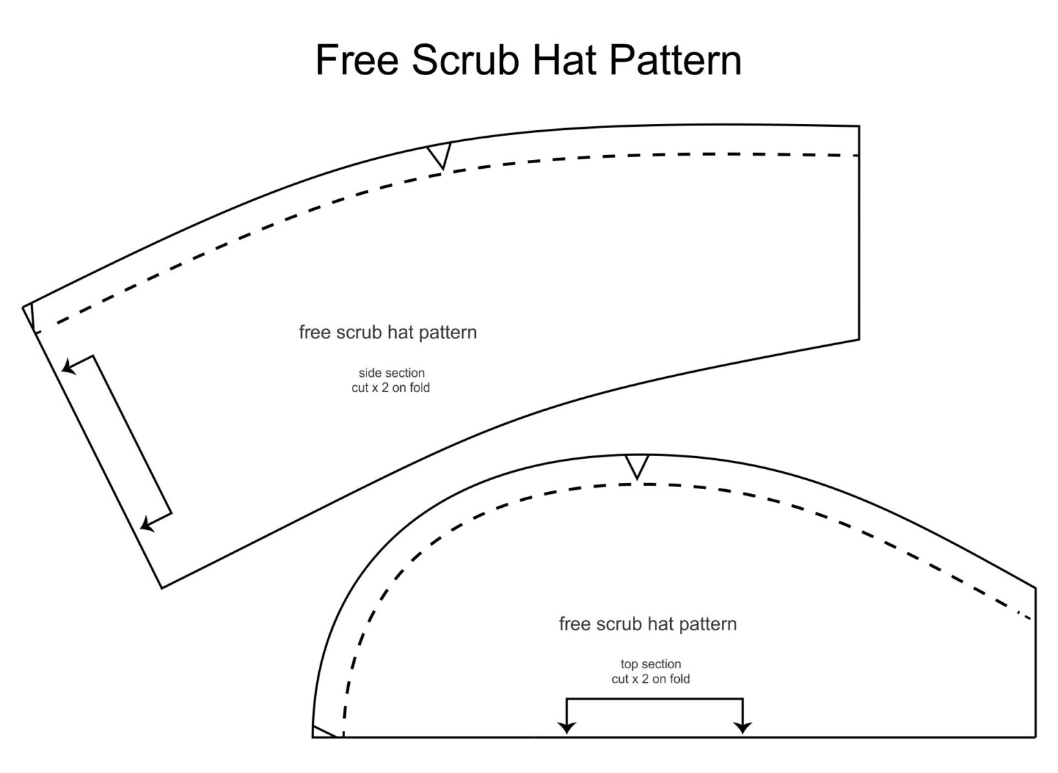 Surgical Cap Patterns Free Printable Free Printable Pattern Surgical Cap Patterns Free Printable Free Printable Pattern
