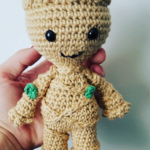 Baby Groot Crochet My XXX Hot Girl