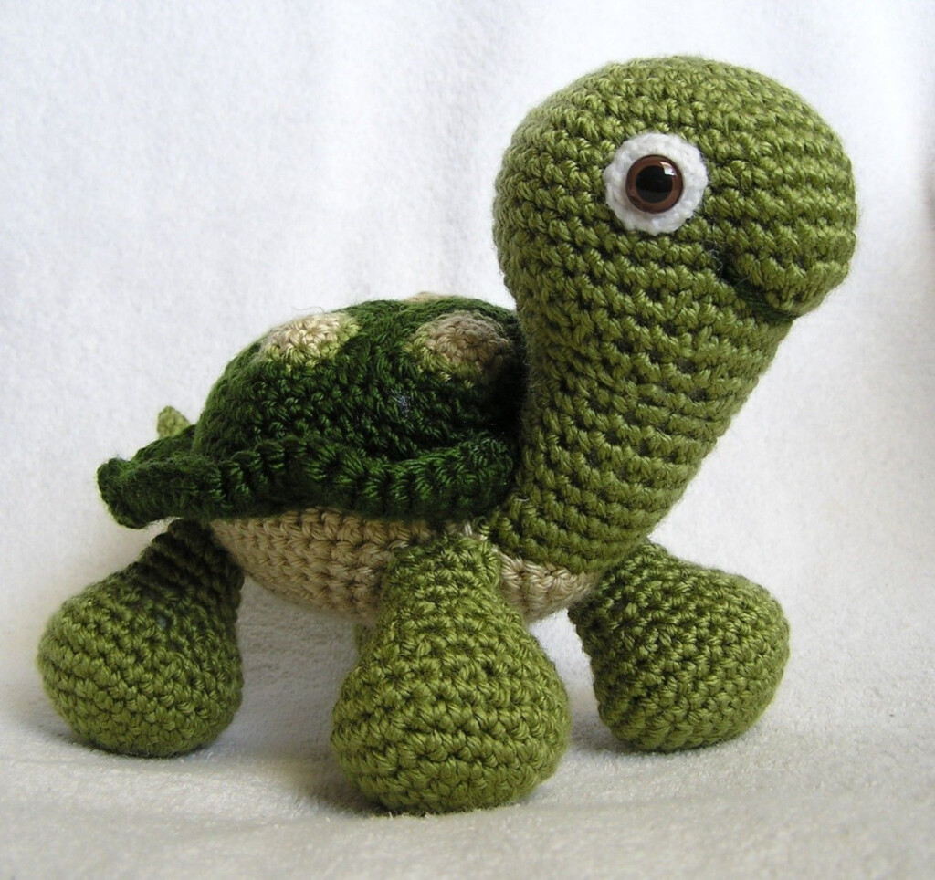 BABY TURTLE PDF Crochet Pattern English Only Tartaruga De Croch 