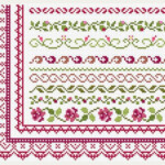 Cross Stitch Patterns Border Counted Cross Stitch Border