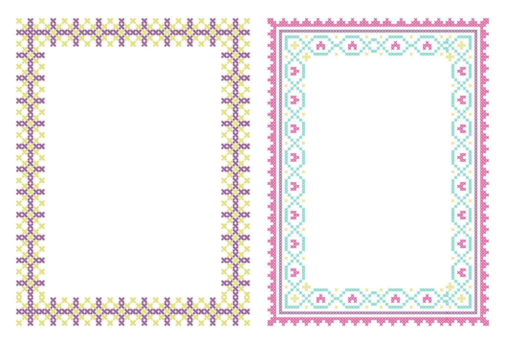 Free Cross Stitch Borders Printable