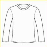 Free Long Sleeve Shirt Template Of Blank Long Sleeve Shirt Template 1