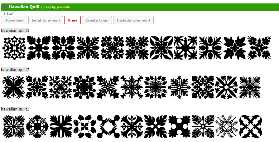 Printable Free Printable Hawaiian Quilt Patterns Stubbornschubert