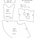 Skipper Swing Coat Pattern Barbie Clothes Patterns Swing Coat