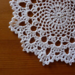 Yellow Pink And Sparkly Another Doily